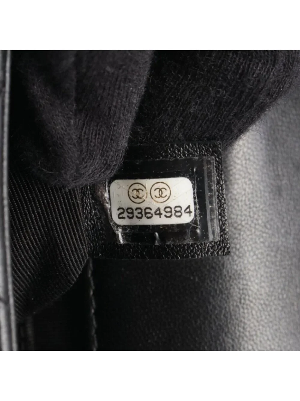 Chanel Shoulder Bag Quilted Small Flap Black Leather Small Chain